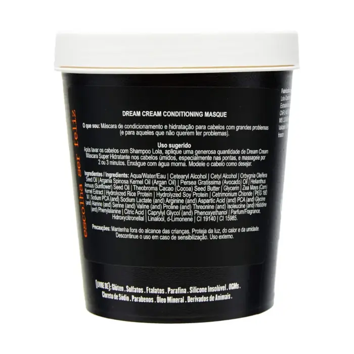 Lola Cosmetics Dream Cream Máscara 450g — frontal